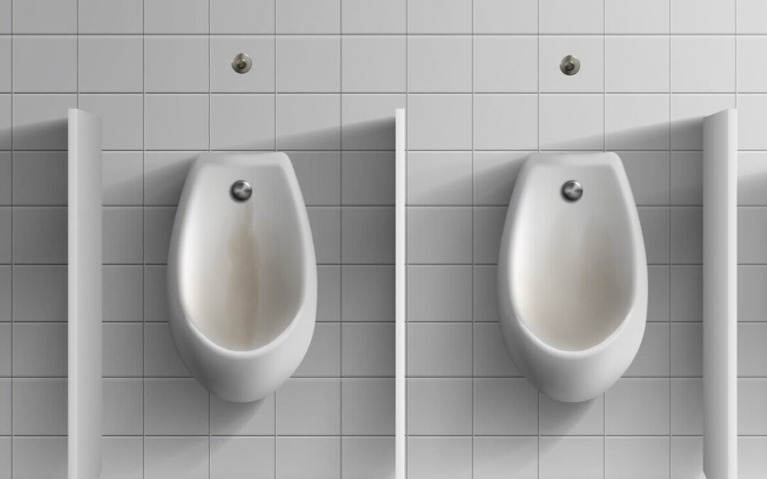 Urinals: A better option for the environment.