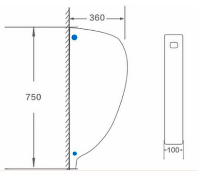 Vanguard Urinal Divider - Image 2