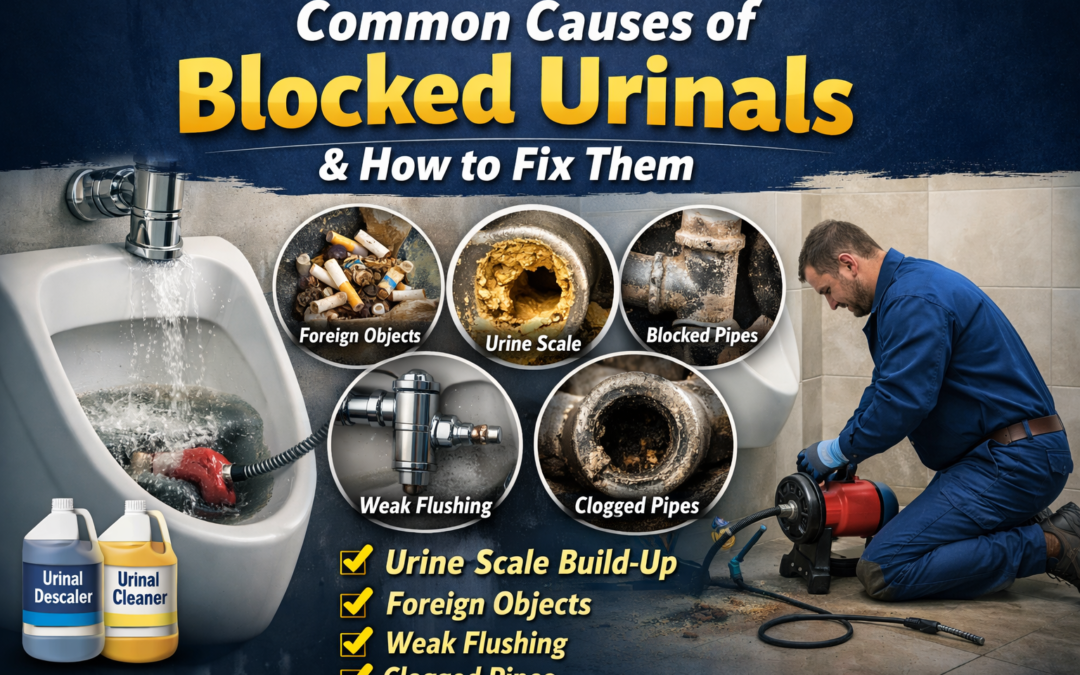 Common Causes of Blocked Urinals (and How to Fix Them)