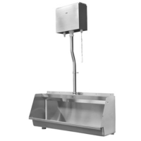 Complete Stainless Steel Urinal Trough Kit – Ready to Install