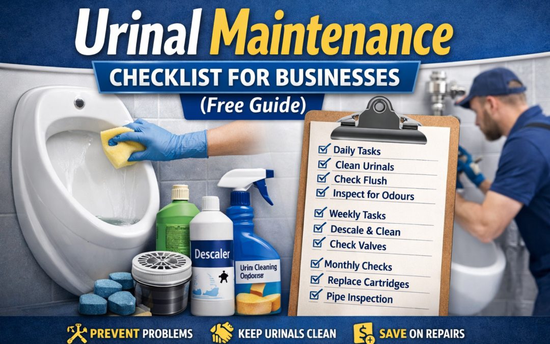 Urinal Maintenance Checklist for Businesses (Free Guide)